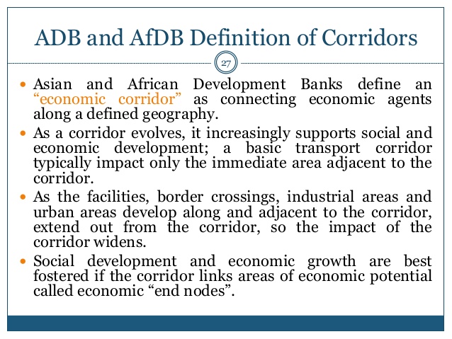growth corridor definition